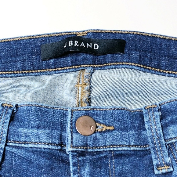 J Brand Jeans Skinny Crop Affinity Dark Wash (S56) - Picture 6 of 8